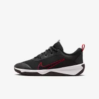 Nike Omni Multi-Court Big детские Indoor Court Кроссовки цвет черный