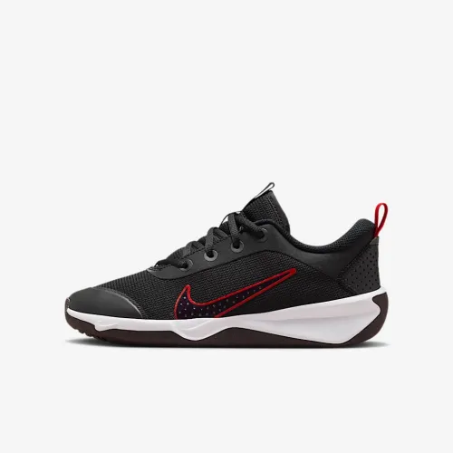 Nike Omni Multi-Court Big детские Indoor Court Кроссовки цвет черный