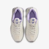 Nike Shox R4 Big детские Кроссовки цвет коричневый
