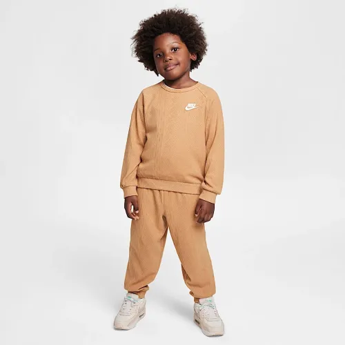 Nike Sportswear Little дитячі 2-Piece Cable Knit комплект колір коричневий