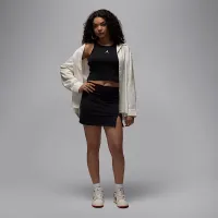 Nike Air Jordan женская Long-Sleeve Woven Top цвет белый