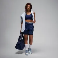 Nike Jordan Sport женская Medium-Support Padded Jumpman Bra синий