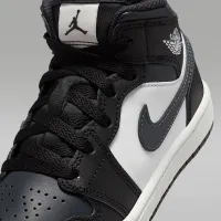 Nike Jordan 1 Mid Little дитячі Кросівки колір чорний