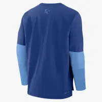 Kansas City Royals Authentic Collection Player чоловічі Nike Dri-FIT MLB Pullover світшот блакитний