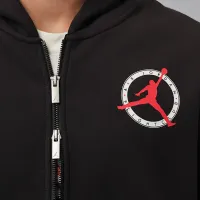 Nike Jordan Flight Club Fleece мужские Full-Zip Knit свитшот цвет черный