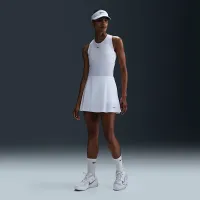 Nike Victory женская Dri-FIT Flouncy Tennis юбка цвет белый