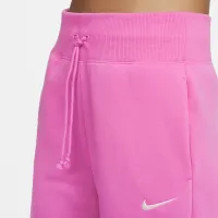 Nike Sportswear Phoenix Fleece женская С высокой Талией Wide-Leg Sweatpants Pink
