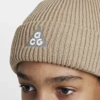 Nike ACG Terra Big дитячі Beanie колір коричневий