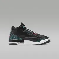 Nike Air Jordan 3 Retro Big дитячі Кросівки колір чорний