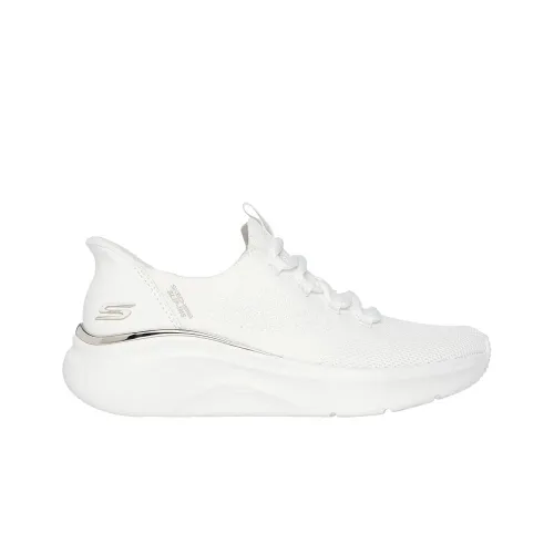 Кроссовки Женские Skechers Slip-ins Bobs Sport B Love Tru Delight 117617WHT - Белые