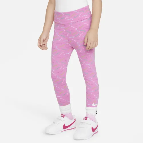 Nike Swoosh Toddler лосины Pink