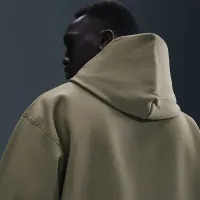 Nike Solo Swoosh чоловічі Pullover Fleece Толстовка з капюшоном колір зелений