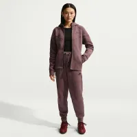 Nike Sportswear Tech Fleece Windrunner жіноча Full-Zip Толстовка з капюшоном колір фіолетовий