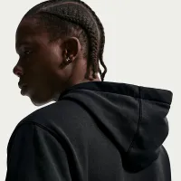 Nike мужские Wrestling Pullover Толстовка с капюшоном цвет черный