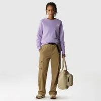 Кофта/футболка The North Face Light Drew Peak 0A7QZWQZI1 - фиолетовая