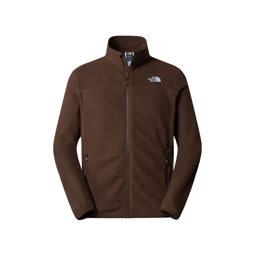 Кофта/футболка The North Face 100 Glacier Full-Zip Fleece 0A855XHCF1 - коричнева