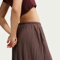 Nike Sportswear женская оверсайз Mid-Rise Culotte Pants цвет фиолетовый