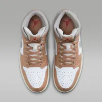 Nike Air Jordan 1 Mid чоловічі Кросівки колір коричневий