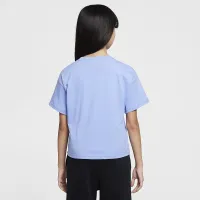 Nike Sportswear Essential Big детские (Girls') футболка синий
