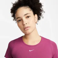 Nike Dri-FIT ADV Aura женская Slim-Fit Short-Sleeve Top цвет красный