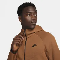 Nike Sportswear Tech Fleece Windrunner мужские Full-Zip Толстовка с капюшоном цвет коричневый