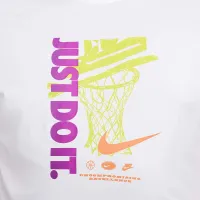 Nike чоловічі Dri-FIT баскетбольні футболка колір білий