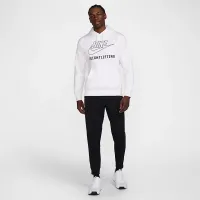 Nike чоловічі Weightlifting Pullover Толстовка з капюшоном колір білий