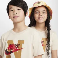 Nike Sportswear Big детские футболка цвет коричневый