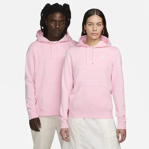 Nike Sportswear Club Fleece женская Pullover Толстовка с капюшоном Pink