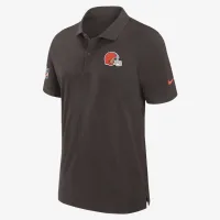 Cleveland колір коричневийs Sideline чоловічі Nike Dri-FIT NFL Polo колір коричневий
