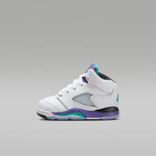 Nike Jordan 5 Retro Baby/Toddler Кросівки колір білий
