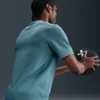 Nike Primary мужские Dri-FIT Short-Sleeve Versatile Top синий