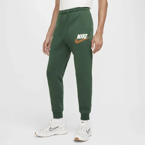 Nike Club Fleece мужские Fleece Joggers цвет зеленый