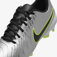 Nike Tiempo Legend 10 Club Multi-Ground Low-Top футбольні бутси колір сірий