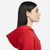Nike Sportswear Club Fleece жіноча Pullover Толстовка з капюшоном колір червоний