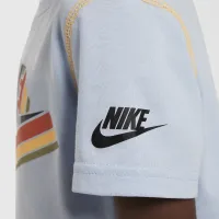 Nike Sportswear Reimagine Little детские French Terry шорты набор цвет коричневый
