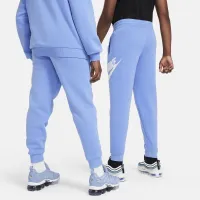 Nike Club Fleece Big дитячі Joggers (Extended Size) блакитний