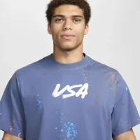 USA чоловічі Nike Dri-FIT ADV Breaking Short-Sleeve Top блакитний