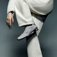 Nike Shox Z женская Кроссовки цвет серый