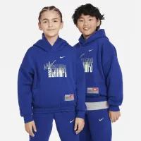Nike Culture of баскетбольні Big дитячі Pullover Fleece Толстовка з капюшоном блакитний