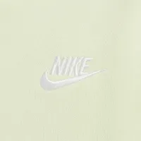 Nike Sportswear Club Fleece Big детские Pullover Толстовка с капюшоном цвет зеленый