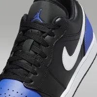 Nike Air Jordan 1 Low чоловічі Кросівки колір чорний
