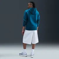 Nike Club мужские Full-Zip Fleece Толстовка с капюшоном синий