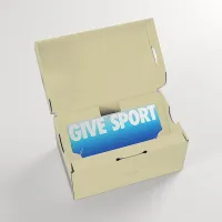 Nike Gift Card Mailed in a Mini Nike Shoebox блакитний