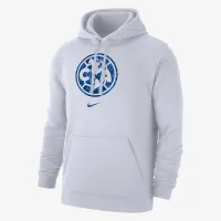 Club Америка Club Fleece мужские Nike Soccer Pullover Толстовка с капюшоном цвет белый