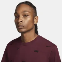 Nike Club мужские Allover Print футболка цвет красный