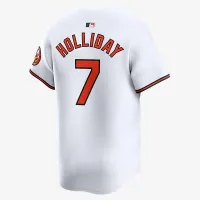 Jackson Holliday Baltimore Orioles чоловічі Nike Dri-FIT ADV MLB Limited Jersey колір білий