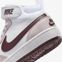 Nike Court Borough Mid 2 Big дитячі Кросівки колір білий