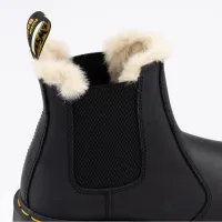 Кроссовки Dr Martens Faux Fur Lined Chelsea 21045001 - Черные