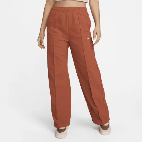 Nike Sportswear Everything Wovens женская Mid-Rise Open-Hem Pants Orange